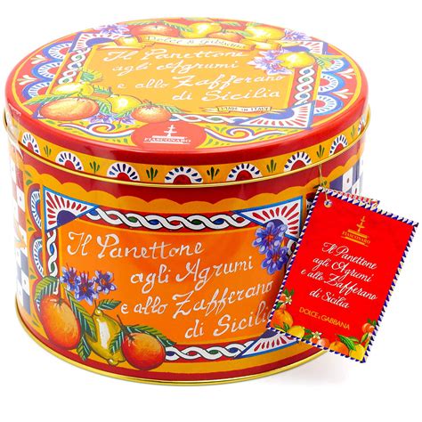 panettone dolce & gabbana agrumes et safran